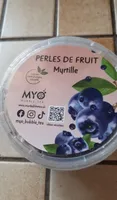 Perles de fruits myrtille
