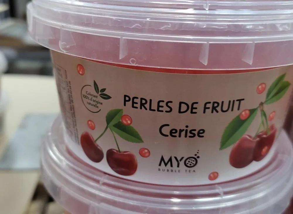Perle de fruits cerise