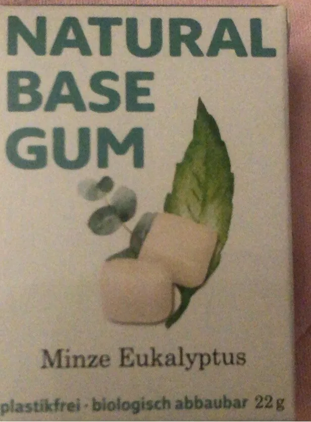 Minze Eukalyptus Kaugummi