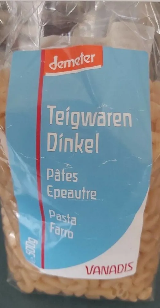 Pates épeautre