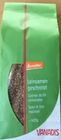 Leinsamen geschrotet
