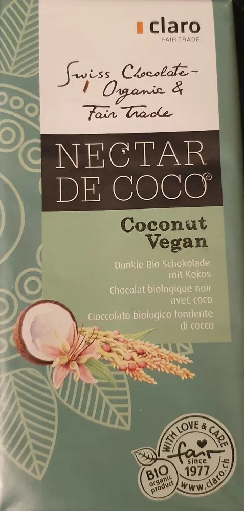 Coconut Vegan - Nectar de coco