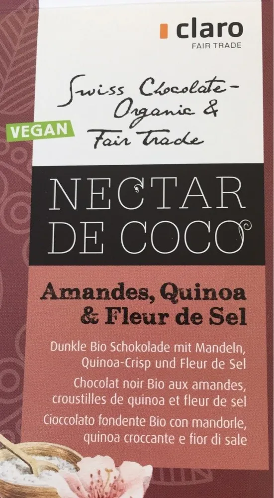Chocolat noir bio