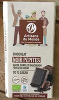Chocolat noir pépites