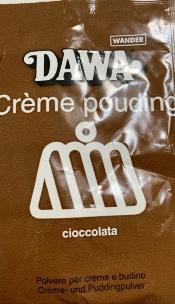 Crème pouding - chocolat