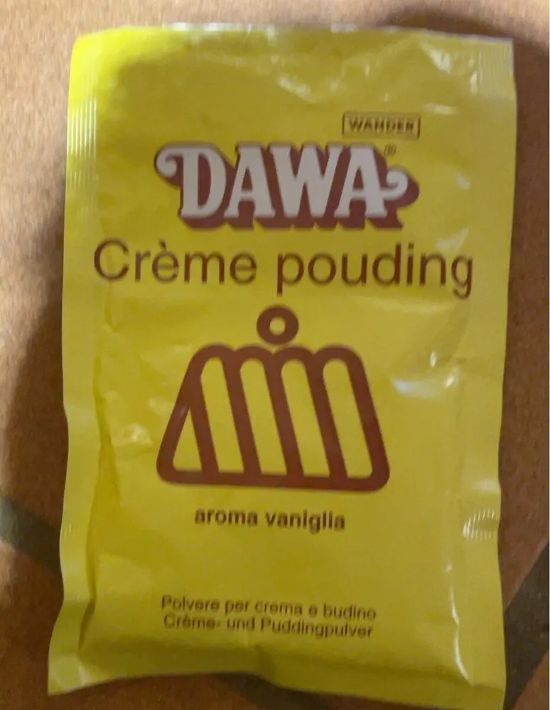 Crème pouding aroma vaniglia