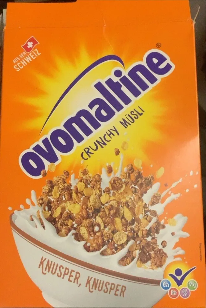 Ovomaltine crunchy müsli