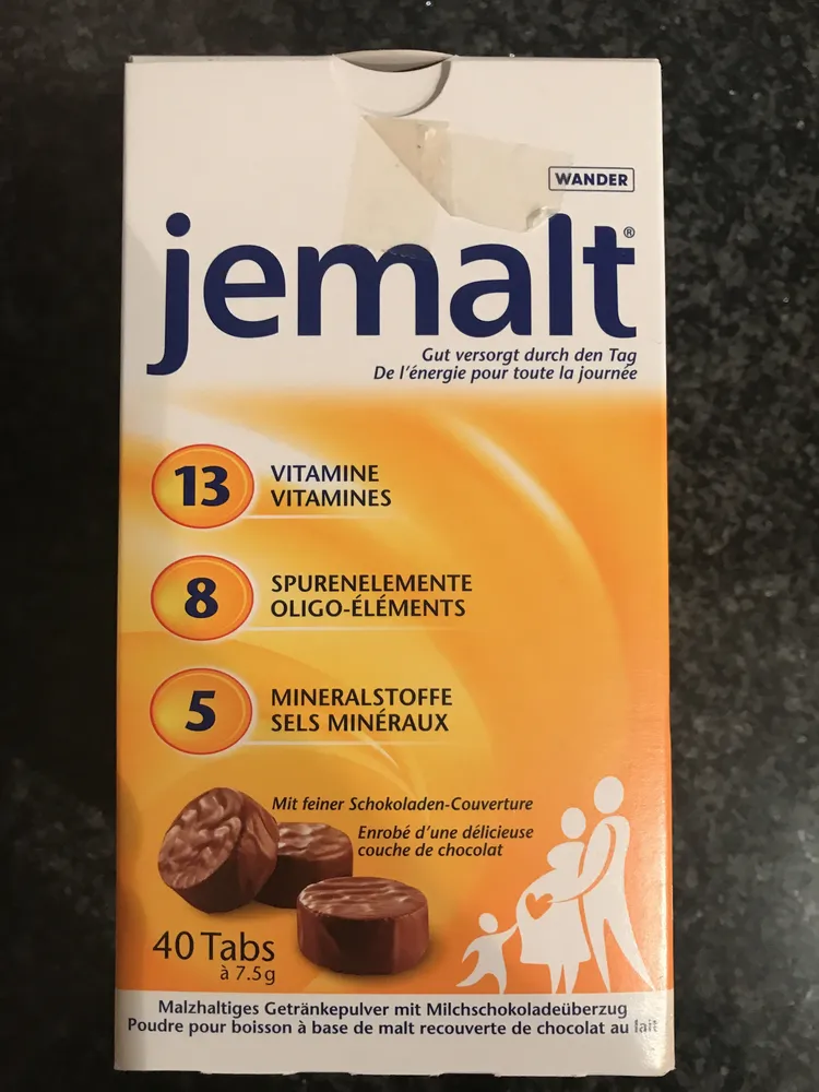 Jemalt 13+13 Tabs 40 X 7.5 G