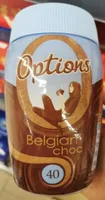 Options Belgian hot chocolate
