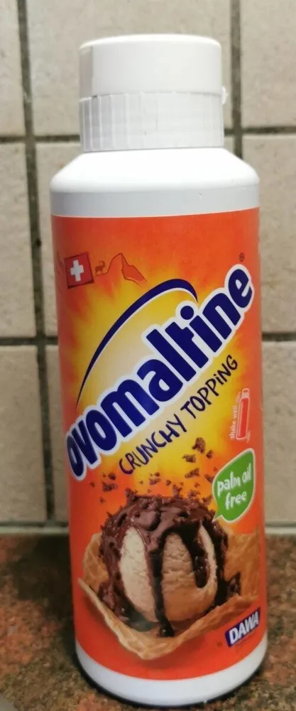 Ovomaltine crunchy topping