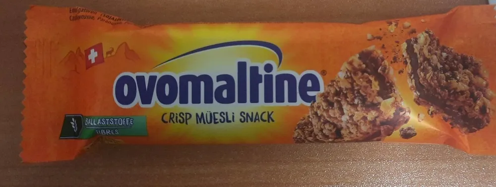 Ovomaltine Crisp Müesli Snack