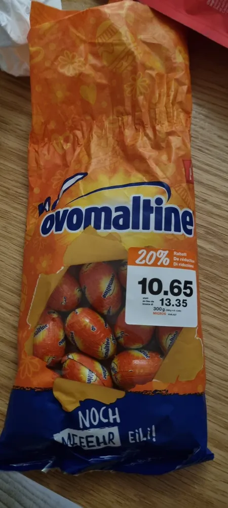 Ovomaltine Eier