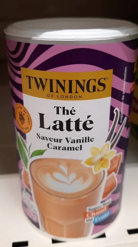 Thé Latté saveur Vanille Caramel