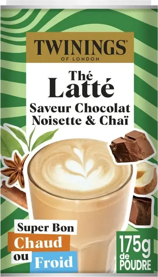 Thé latté chocolat noisette & chaï