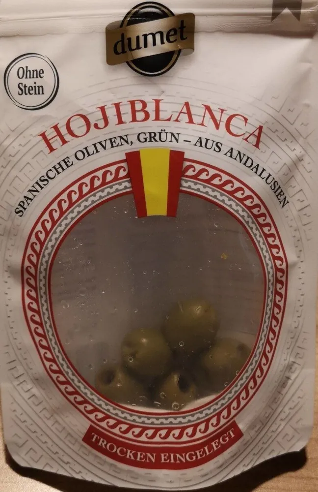 Hojiblanca Spanische Oliven grün aus Andalusien