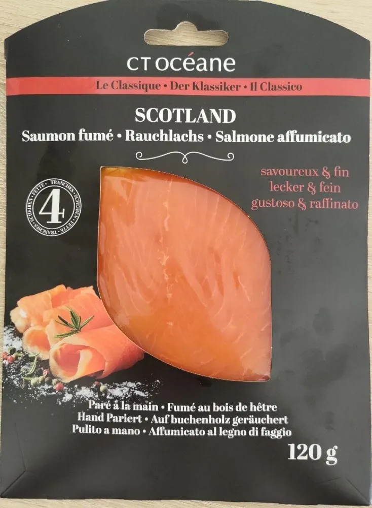 Saumon fumé d'Écosse
