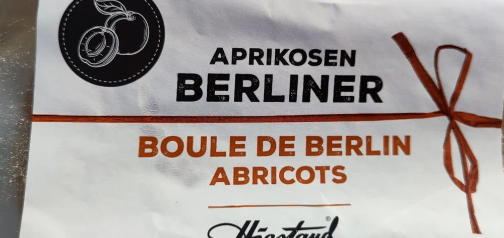 Aprikosen Berliner