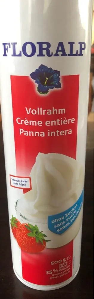 Crème entière
