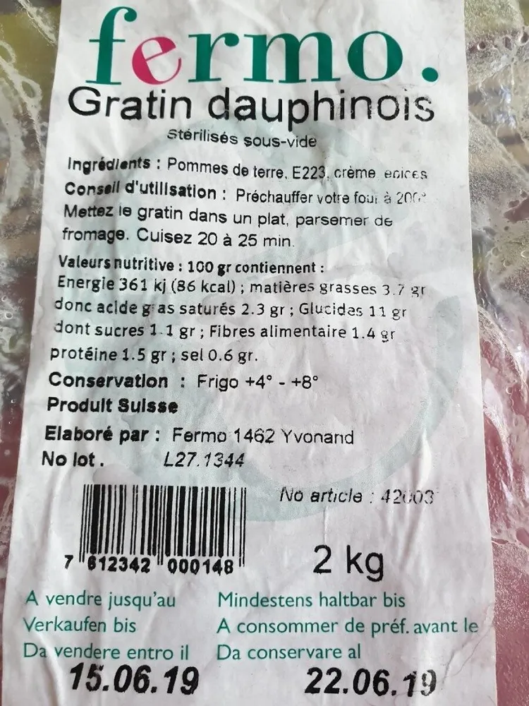 Gratin dauphinois