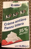 Crème entière 250mL