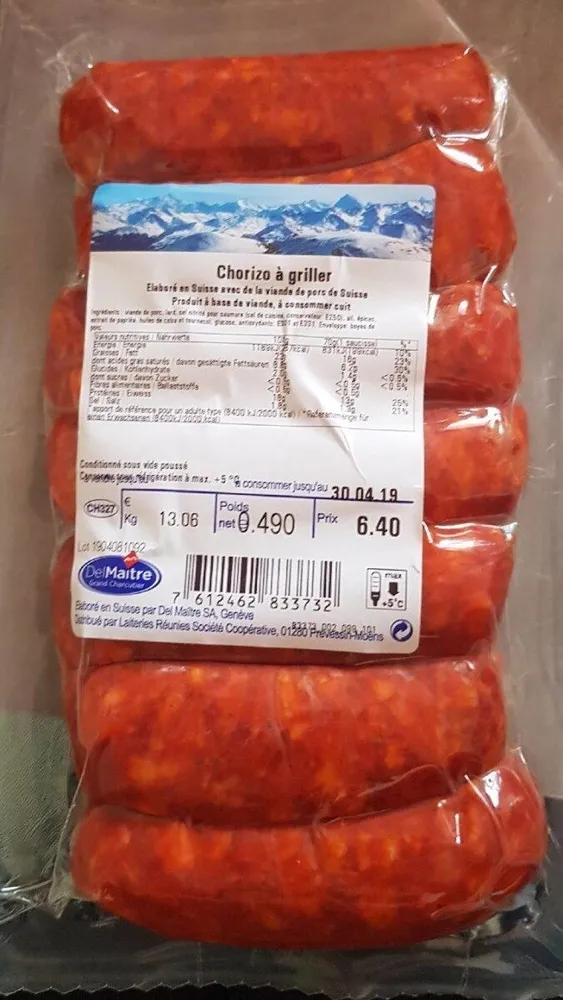 Chorizo a griller