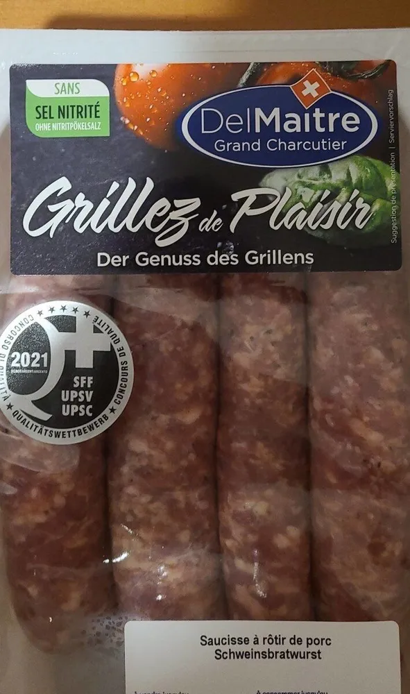 Saucisse à rôtir de porc