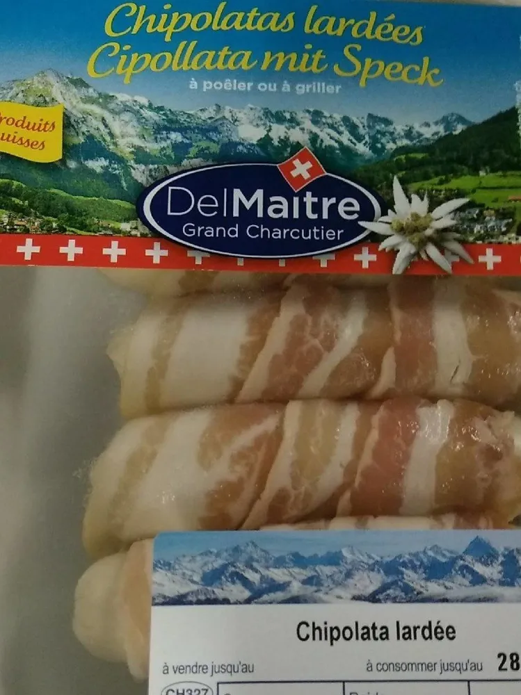 Chipolatas lardées