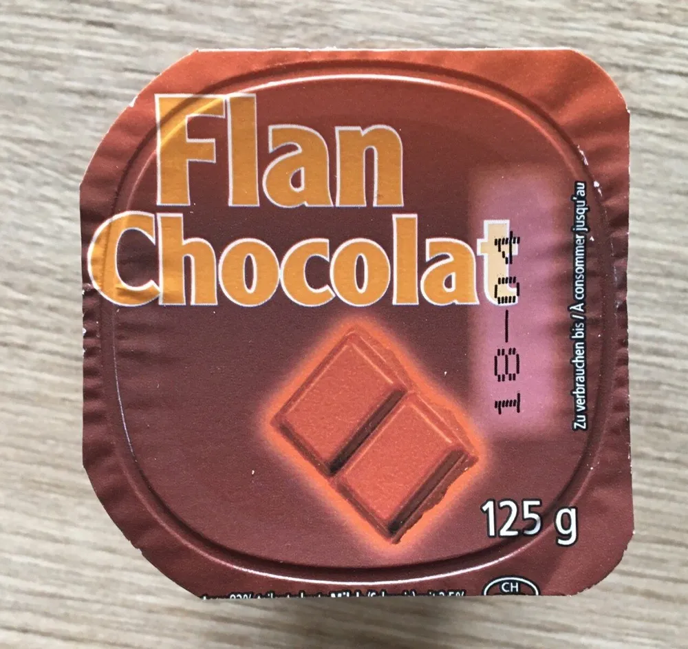Flan chocolat