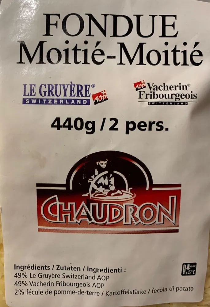 Fondue moitié-moitié