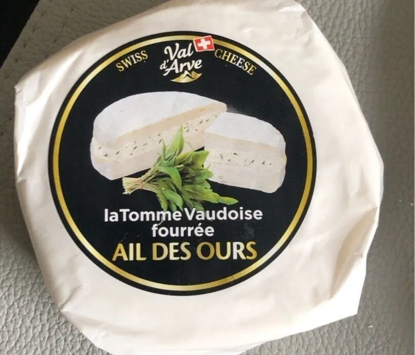 La Tomme Vaudoise fourrée ail des ours