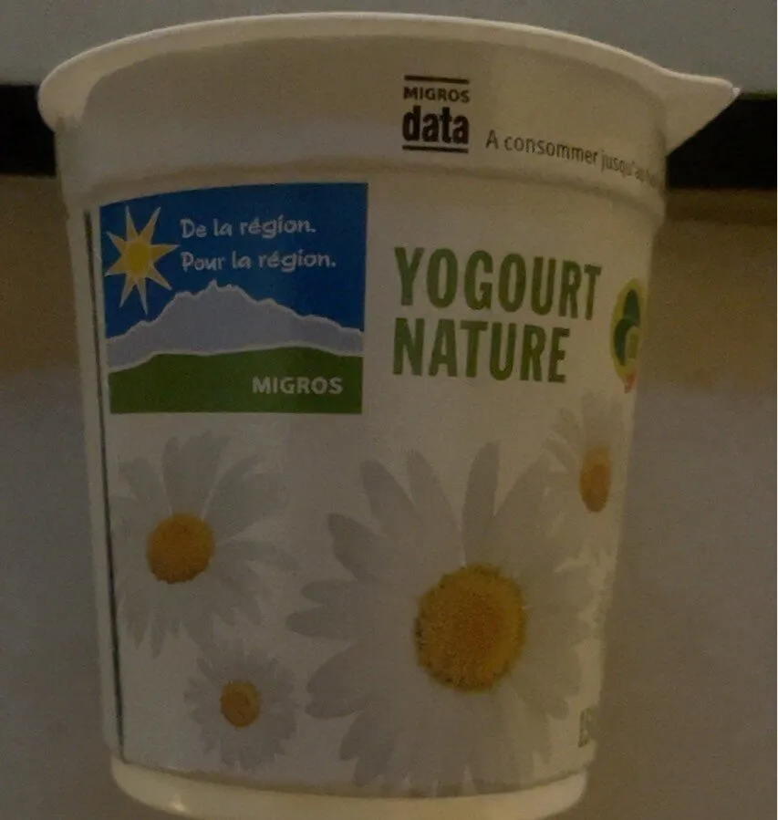 Yoghourt bio ah lait frais Nature