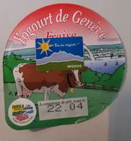 Yoghourt de Genève fraise