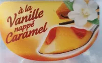 Dessert lacté à la vanille nappé de caramel