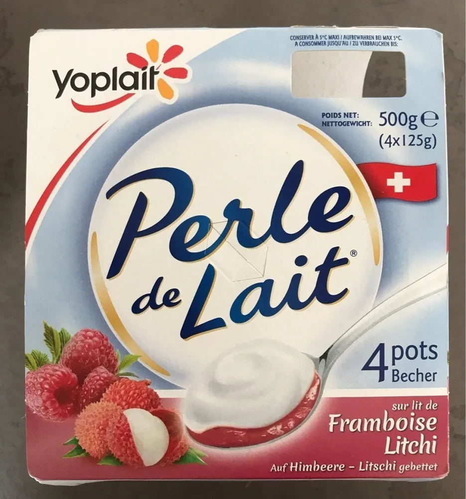 Perle de lait framboise-litschi