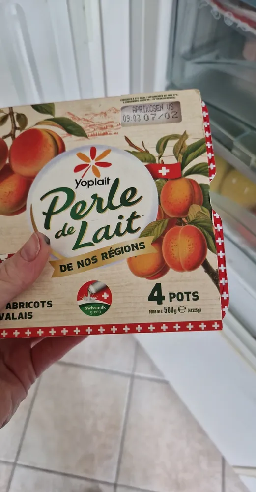 Perle de lait abricot - Yoplait