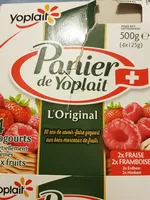 Panier de Yoplait