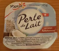 Perle de lait Coco en fin éclats