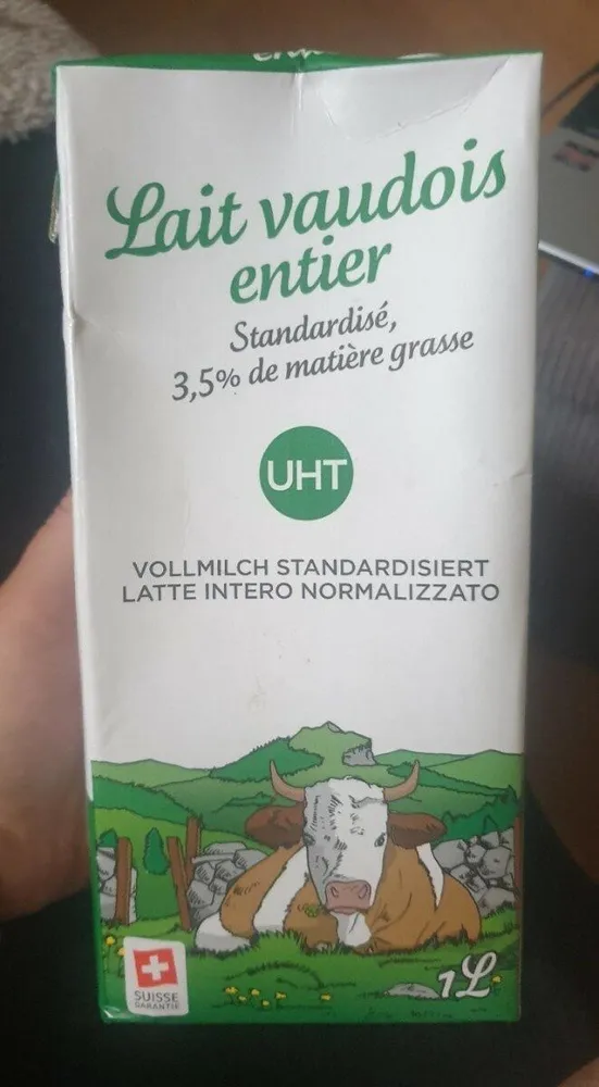 Lait vaudois entier