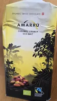 Chocolat noir aux éclats de caramel et sel de mer