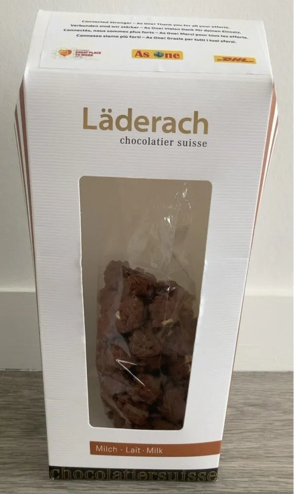 Pop corn au chocolat au lait