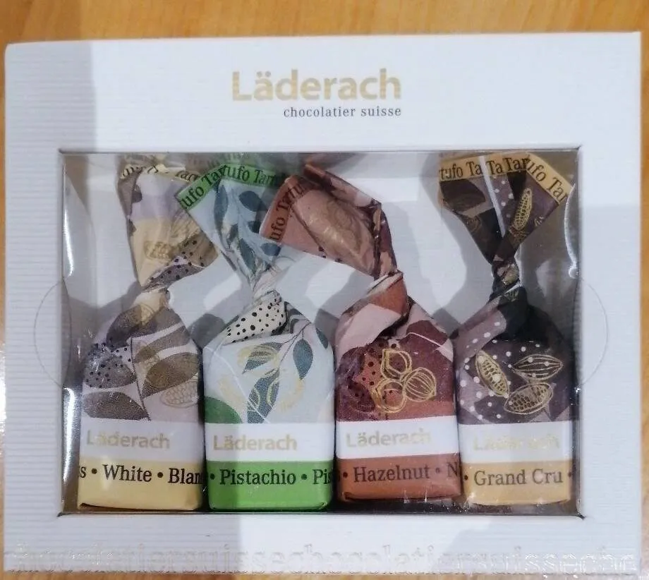 Truffes assorties läderach