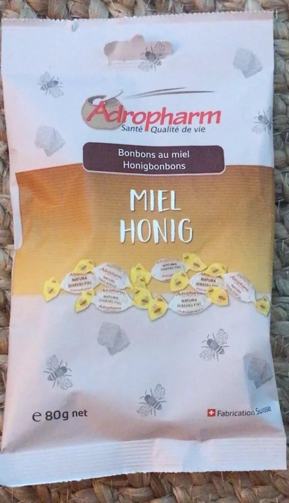 Adropharm Honig Bonbons Flüssig BTL 80 G