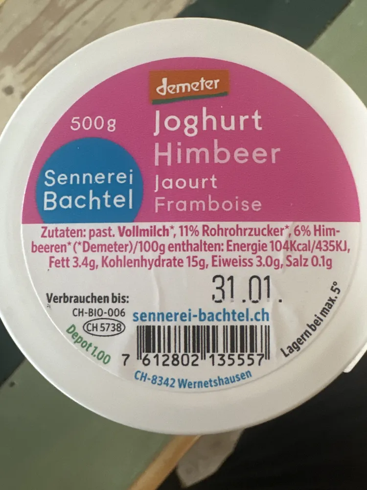 Himbeer Joghurt