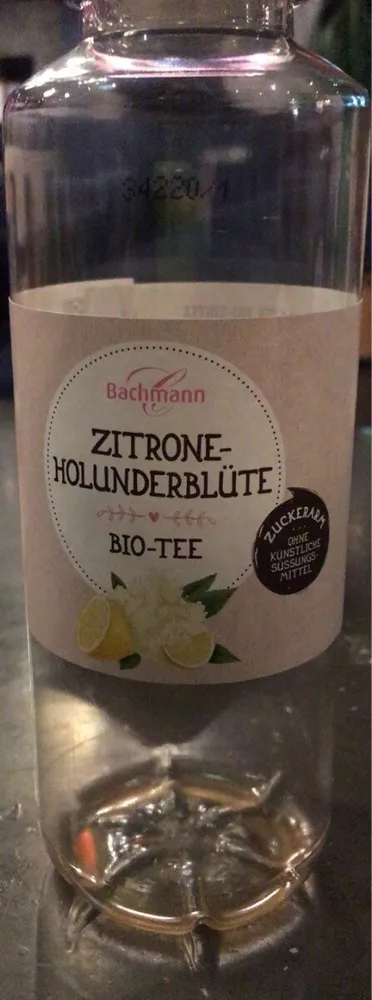Zitrone-holunderblüte