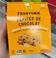 Barres tendres au chocolat