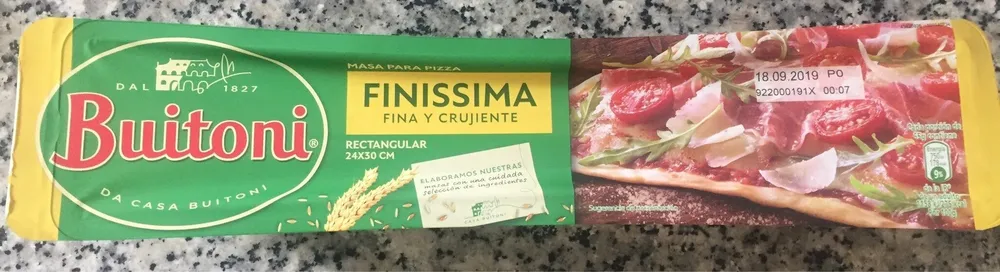 Maspara pizza finissima