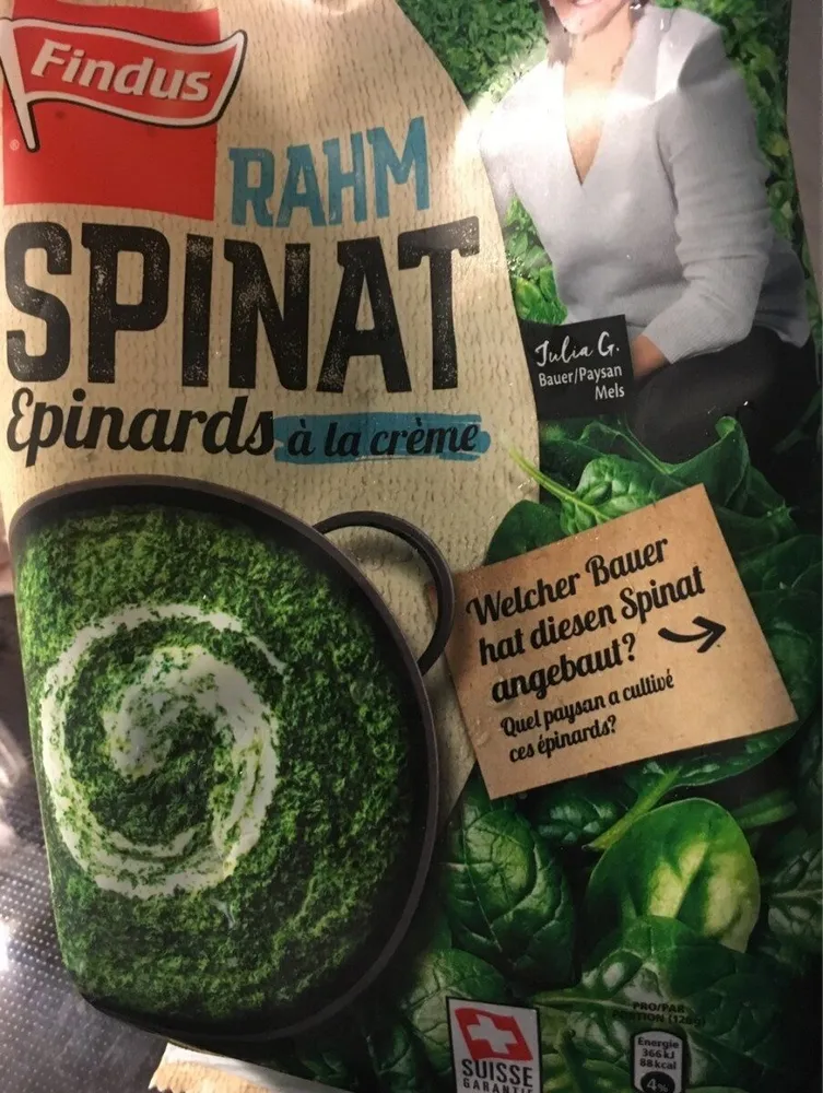 Epinards à la crème