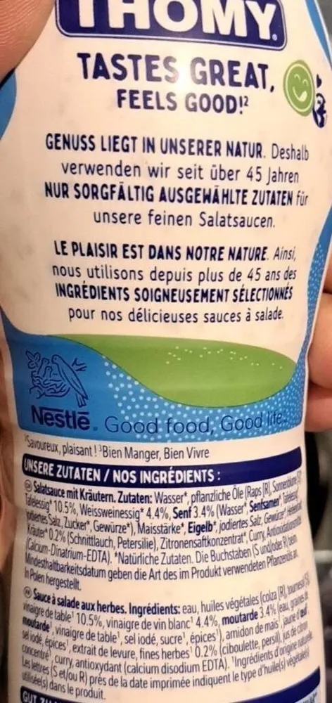 Frenche herbs dressing