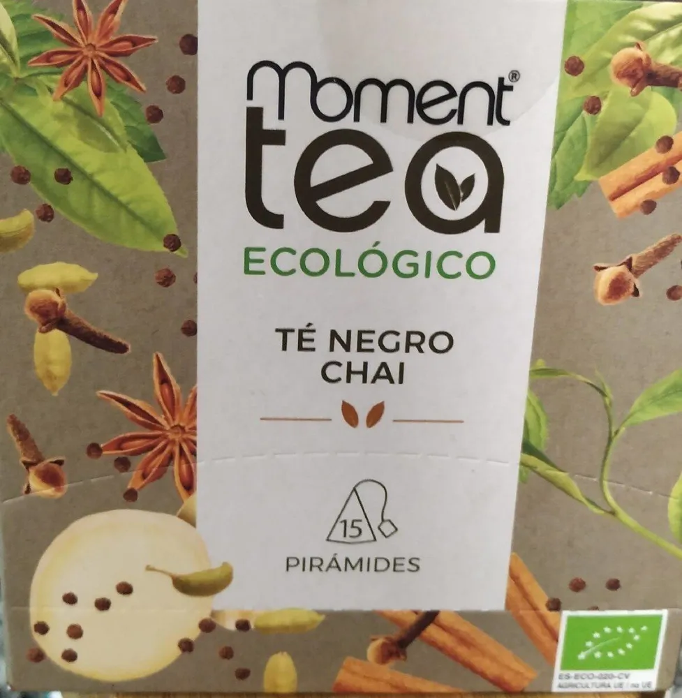 Moment res ecológico Te Negro Chai