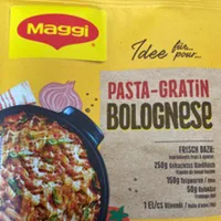 Pasta-Gratin Bolognese